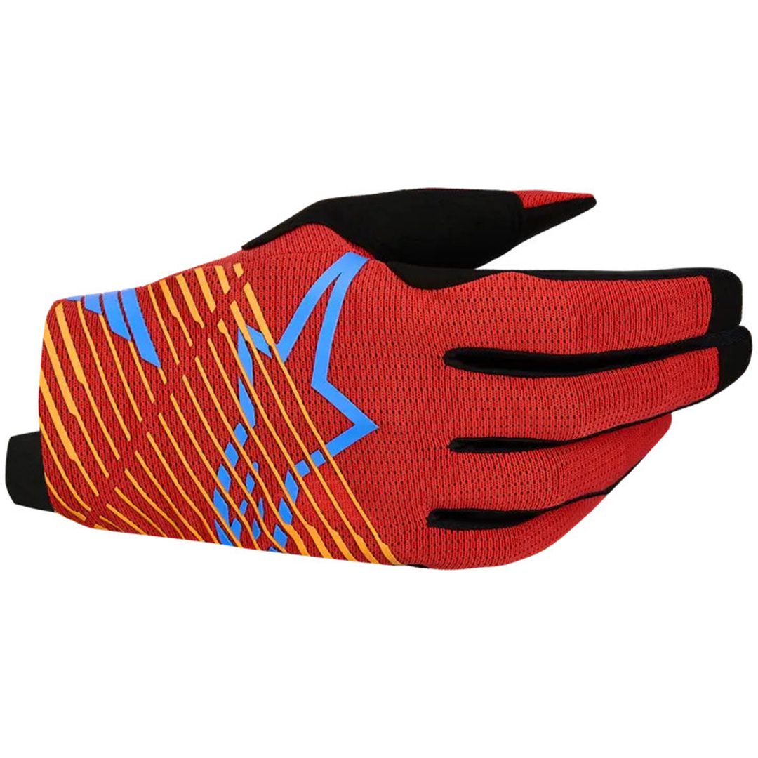 Crosshandskar Radar Pro Svart Cyan Röd Alpinestars s