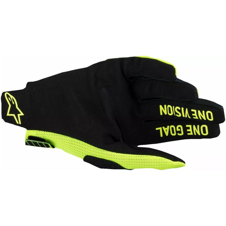 Crosshandskar Radar Pro Svart/fluorescerande Gul ALPINESTARS Small – bild 2