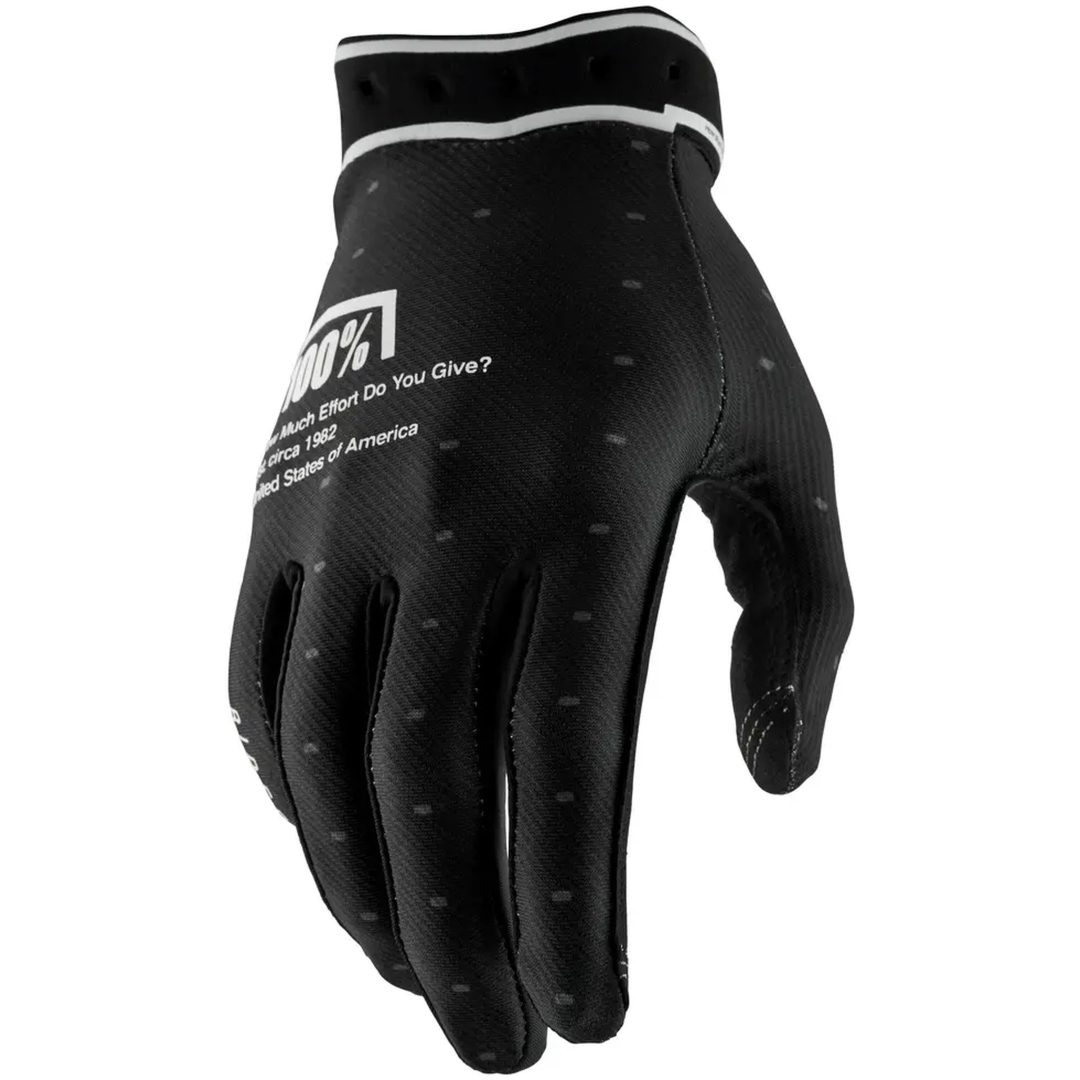 Crosshandskar Ridefit Svart 100% Small