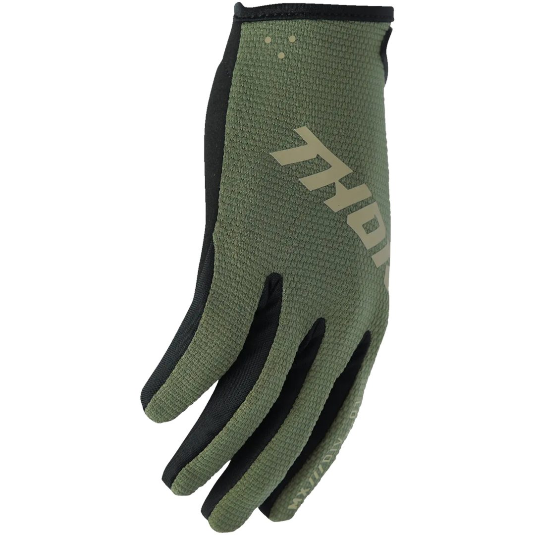 Crosshandskar Ridemode Svart Grön THOR 2XS – bild 3