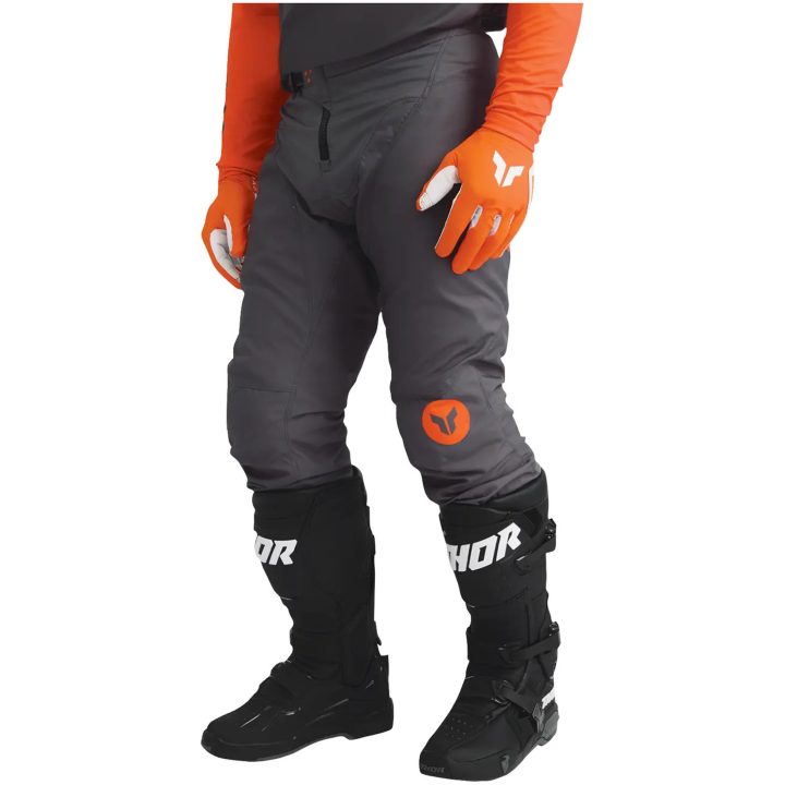 Crosshandskar Sportmode Vented Orange/vit THOR XS – bild 5