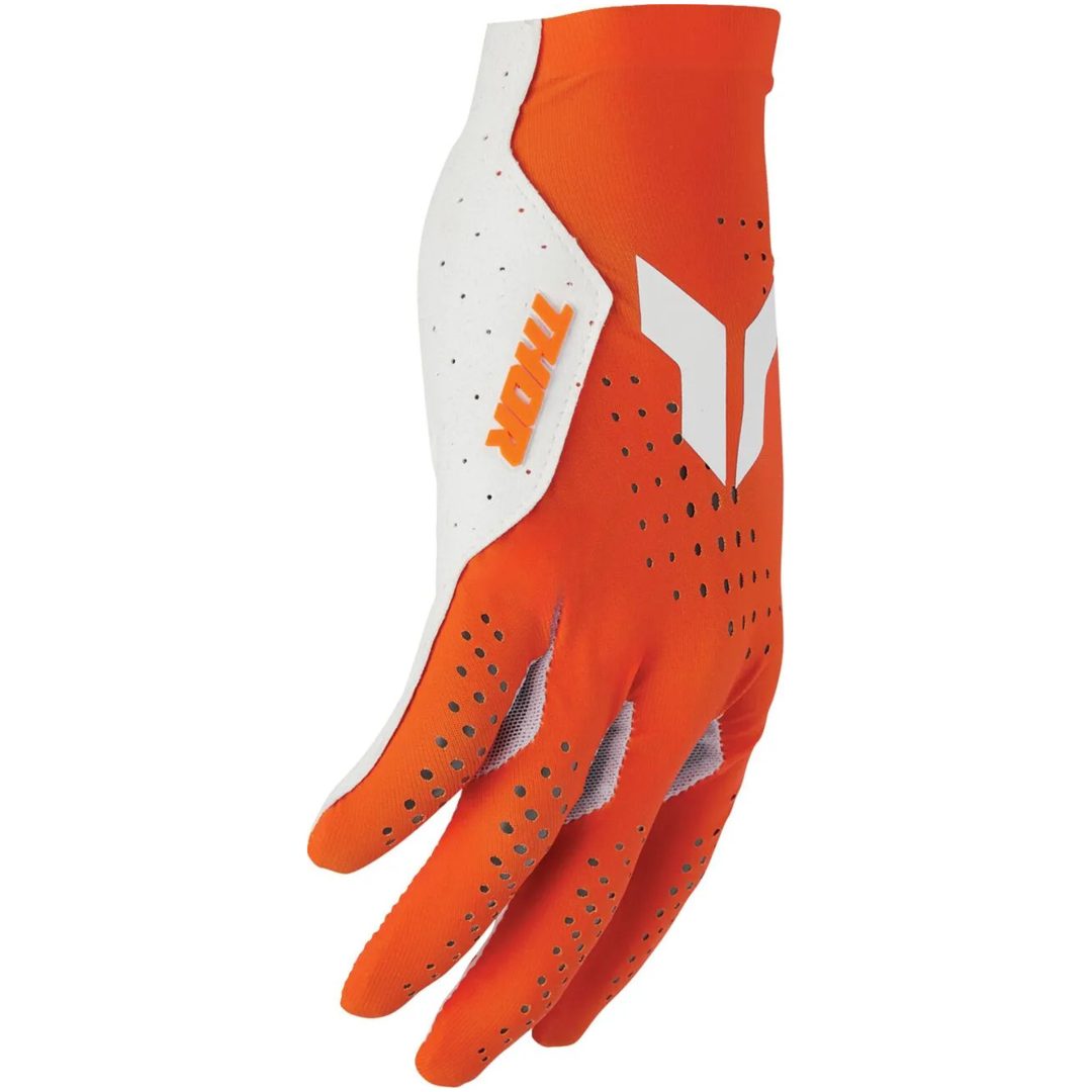 Crosshandskar Sportmode Vented Orange/vit THOR XS – bild 6