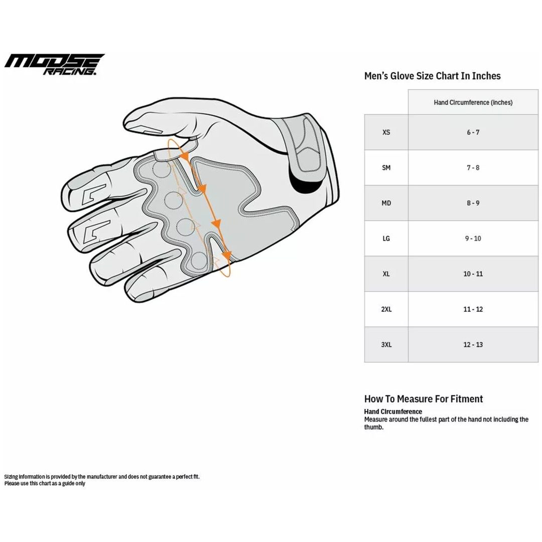 Crosshandskar Sx1™ Svart/vit MOOSE RACING Medium – bild 2