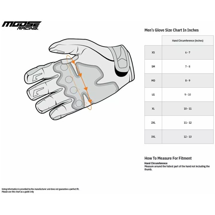 Crosshandskar Sx1™ Svart/vit MOOSE RACING Medium – bild 2