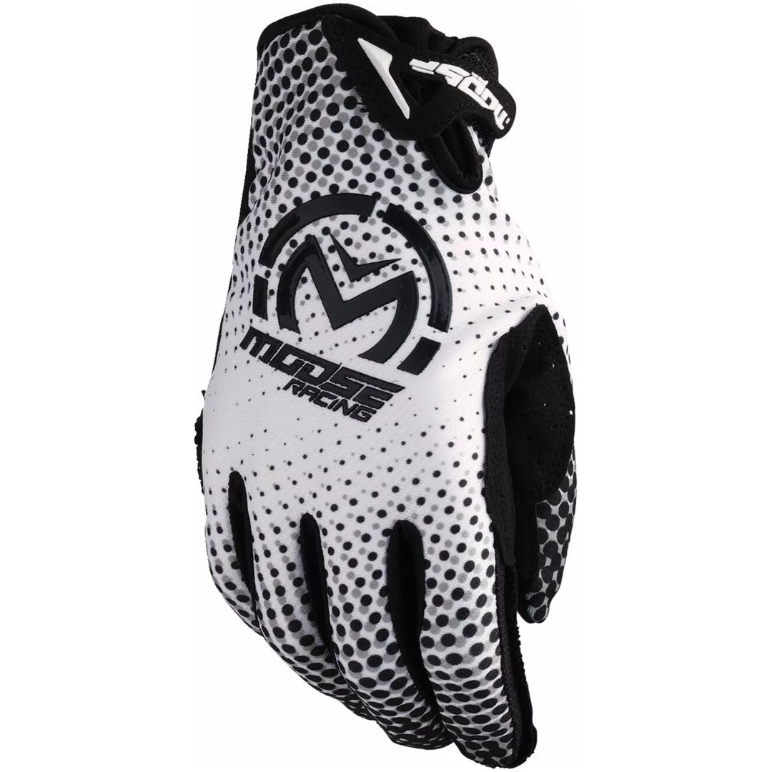 Crosshandskar Sx1™ Svart/vit MOOSE RACING Medium