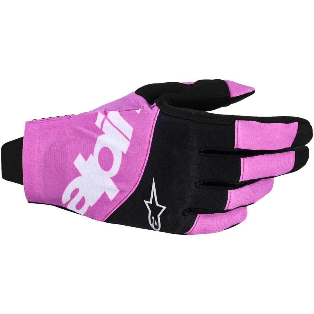 Crosshandskar Techstar Svart Ljusgrå Lila ALPINESTARS(MX) s