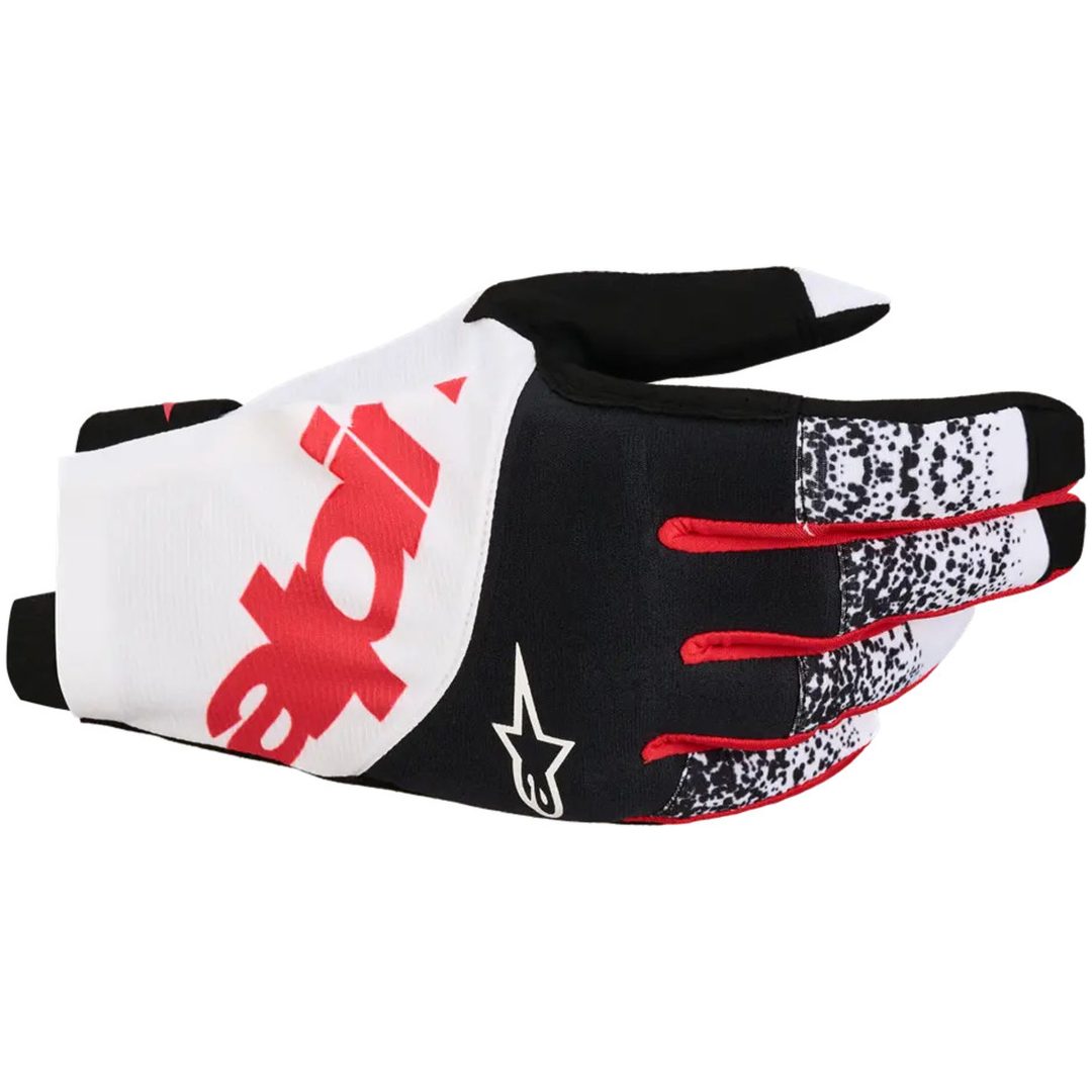 Crosshandskar Techstar Svart Röd Vit Alpinestars s