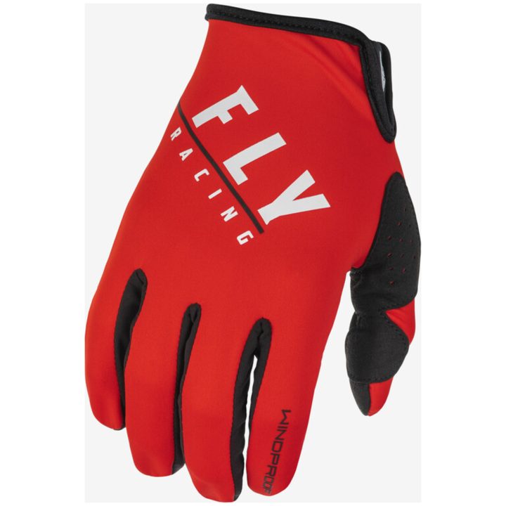 Crosshandskar Windproof Röd/grå/vit FLY RACING 8 – bild 2