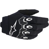 Crosshandskar Youth Full Bore V2 Svart Vit ALPINESTARS(MX)