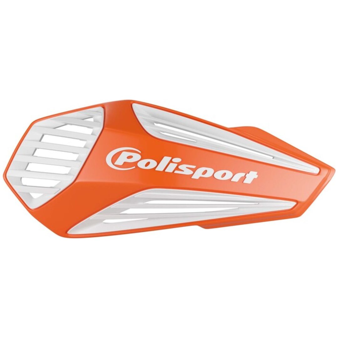 Crosshandskydd Orange/Vit POLISPORT