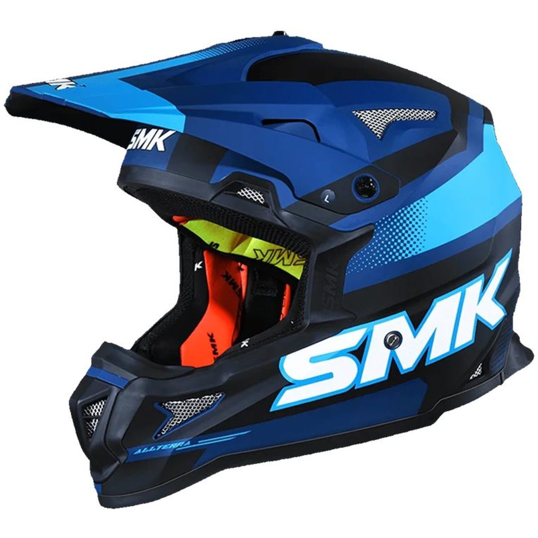 Crosshjälm Allterra Xthrottle Blå SMK Large