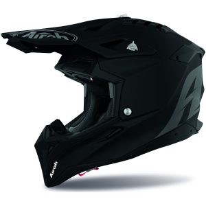 Crosshjälm Aviator 3 Solid Mattsvart Airoh