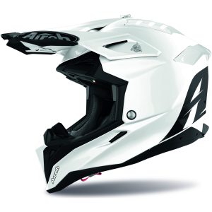 Crosshjälm Aviator 3 Solid Vit Airoh