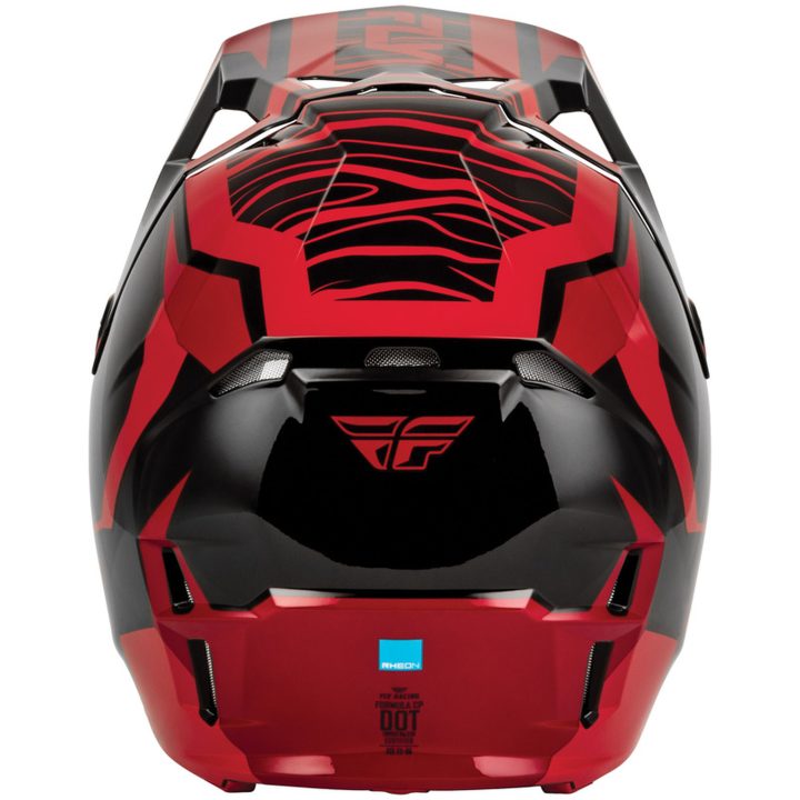 Crosshjälm Barn Formula CP Charge Svart Röd FLY RACING yl – bild 3