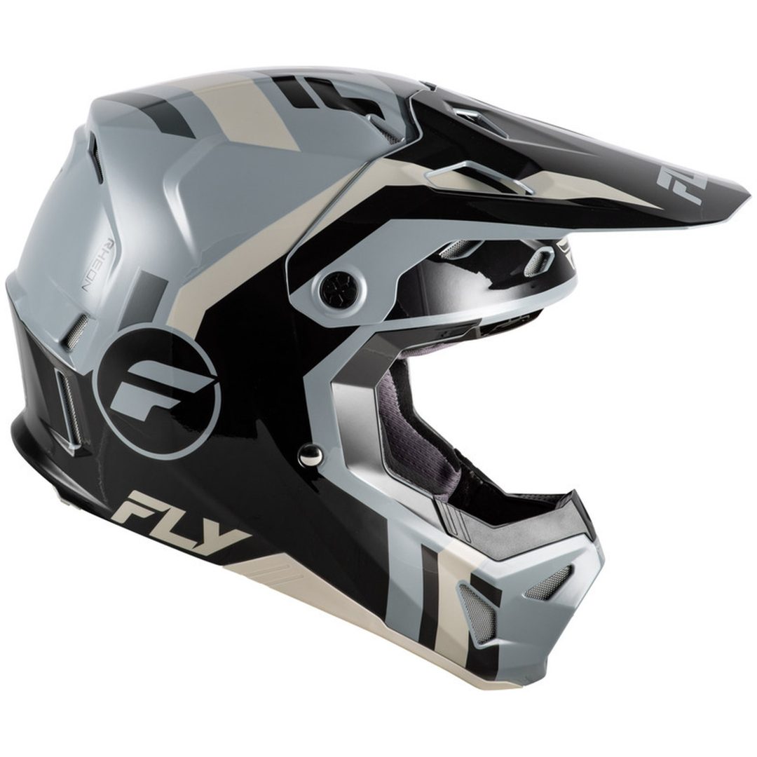 Crosshjälm Barn Formula CP Seal Svart Grå FLY RACING yl – bild 2