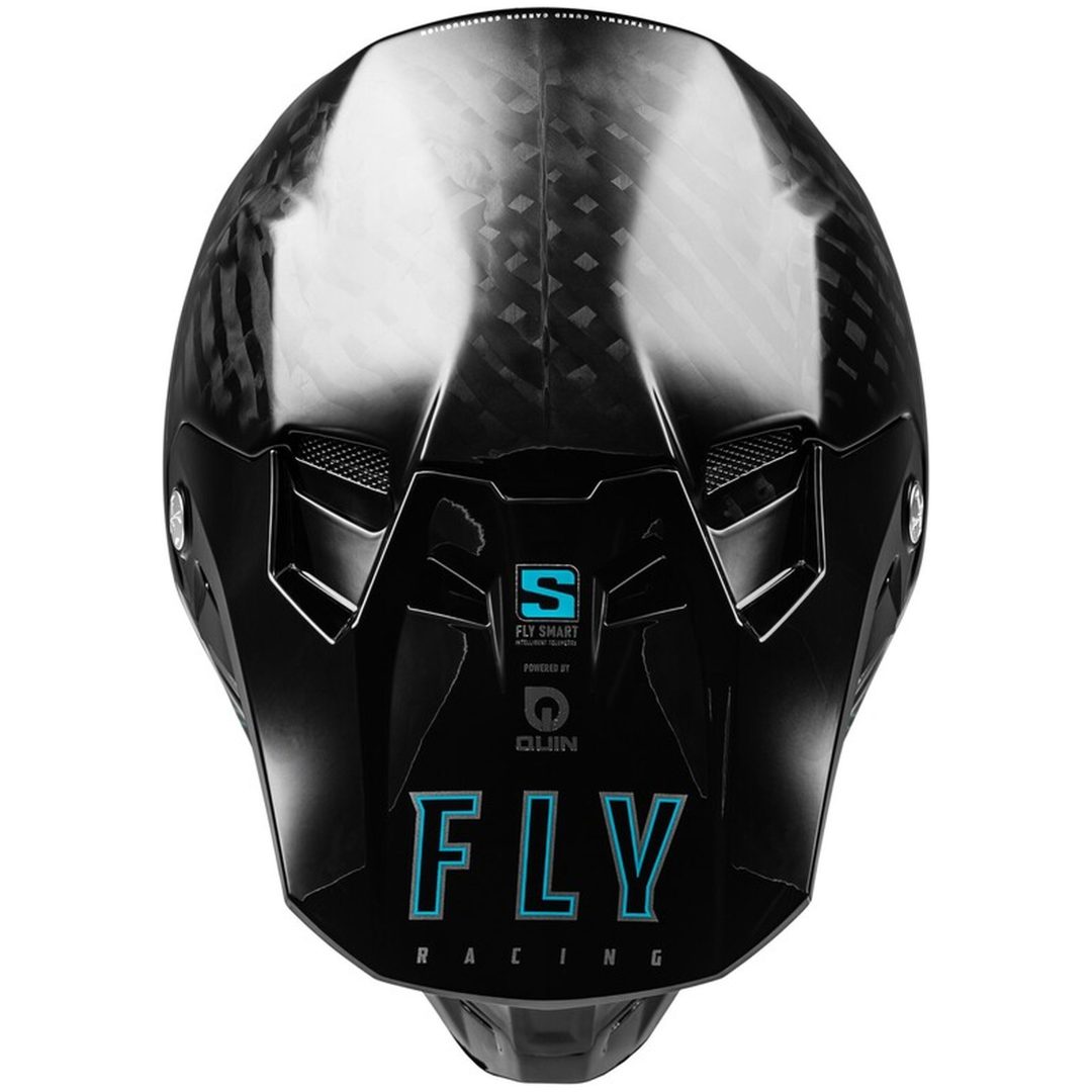 Crosshjälm Barn Formula S Carbon Solid Svart FLY RACING yl – bild 3