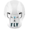 Crosshjälm Barn Formula S Carbon Solid Vit FLY RACING yl – miniatyr 3