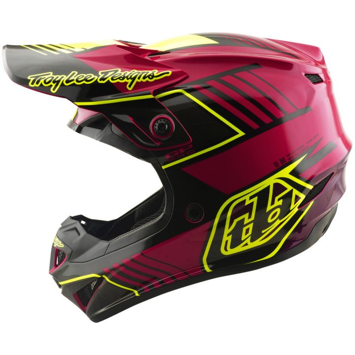 Crosshjälm Barn GP Pro Mips Lila TROY LEE DESIGNS ym – bild 2