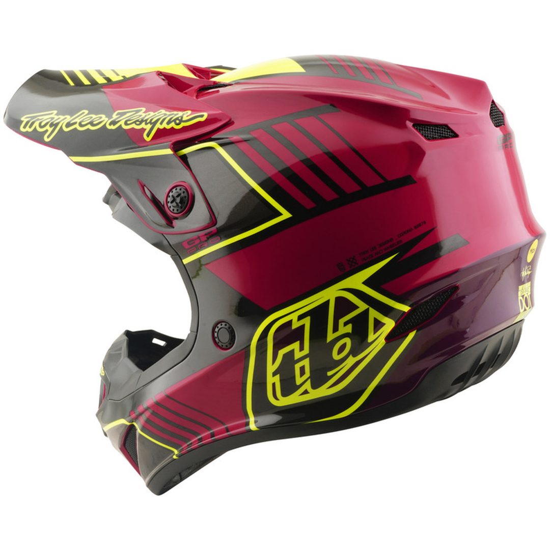 Crosshjälm Barn GP Pro Mips Lila TROY LEE DESIGNS ym – bild 3