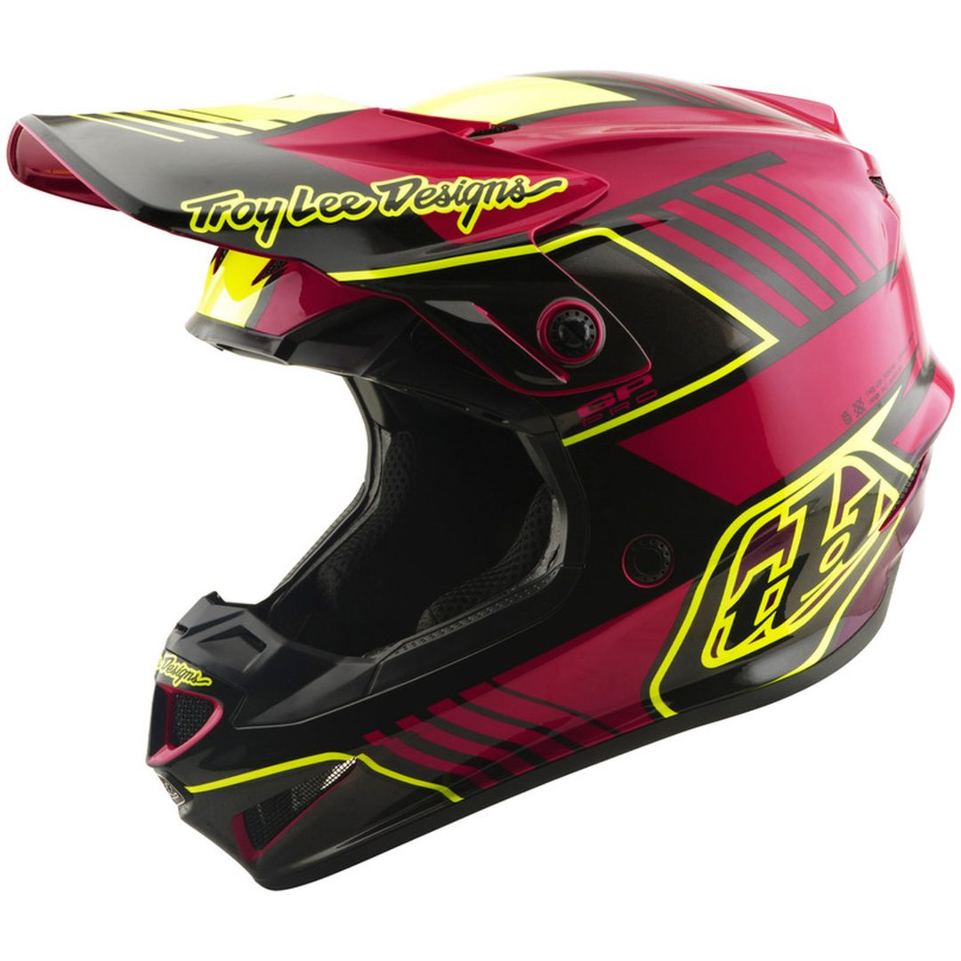 Crosshjälm Barn GP Pro Mips Lila TROY LEE DESIGNS ym