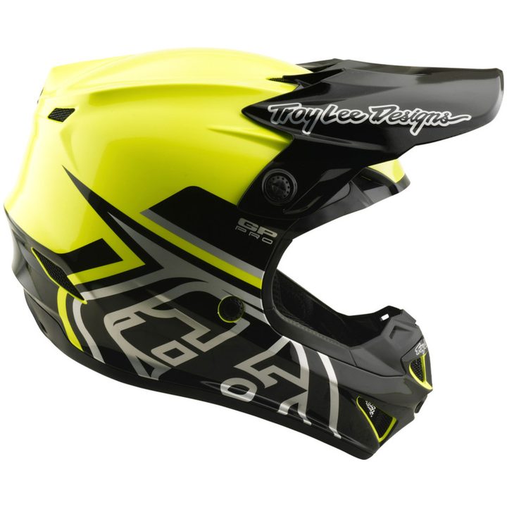 Crosshjälm Barn GP Pro MIPS Neongul TROY LEE DESIGNS ym – bild 6