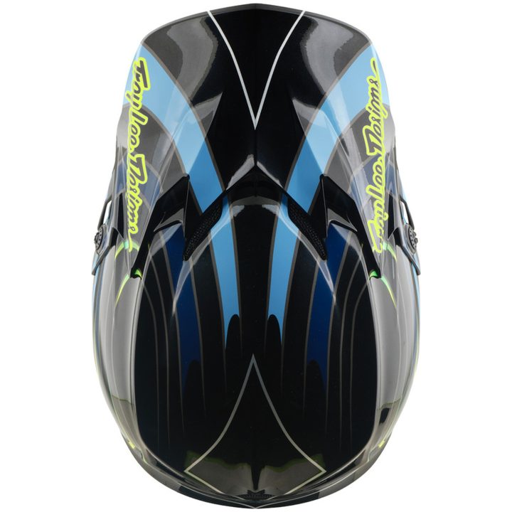 Crosshjälm Barn GP Pro Mips Pulse Svart Neongul TROY LEE DESIGNS ym – bild 8