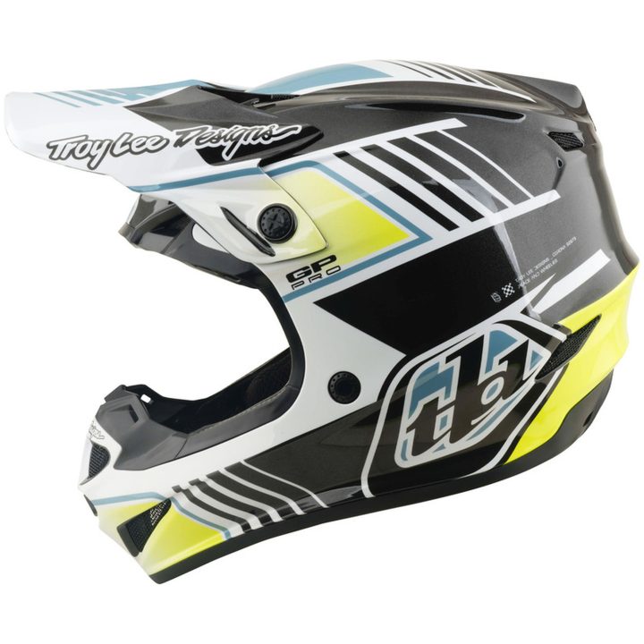 Crosshjälm Barn GP Pro Mips Segment Grå TROY LEE DESIGNS ym – bild 2