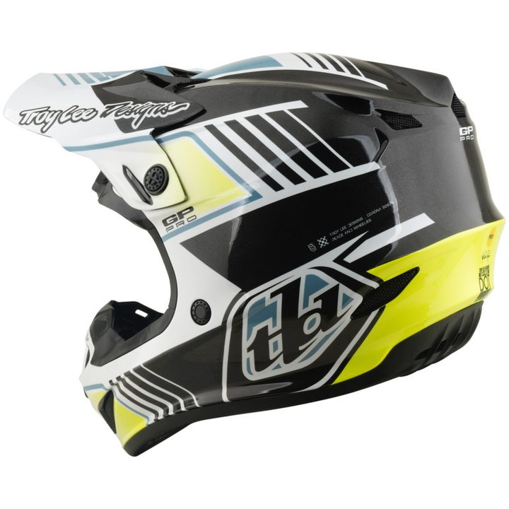 Crosshjälm Barn GP Pro Mips Segment Grå TROY LEE DESIGNS ym – bild 3