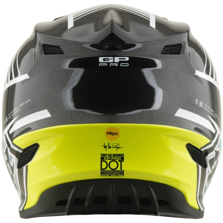 Crosshjälm Barn GP Pro Mips Segment Grå TROY LEE DESIGNS ym – bild 4