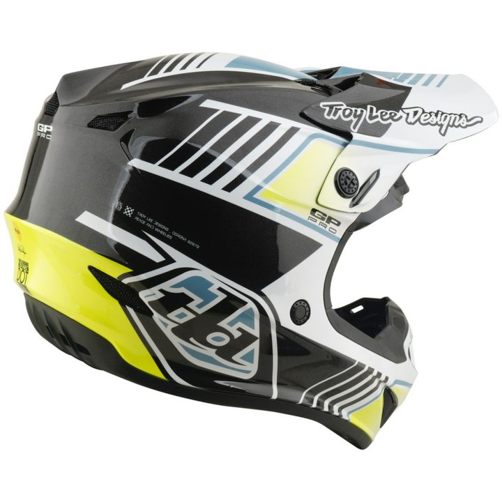 Crosshjälm Barn GP Pro Mips Segment Grå TROY LEE DESIGNS ym – bild 5