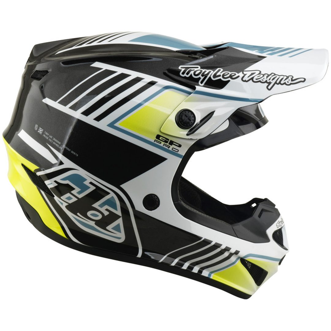 Crosshjälm Barn GP Pro Mips Segment Grå TROY LEE DESIGNS ym – bild 6