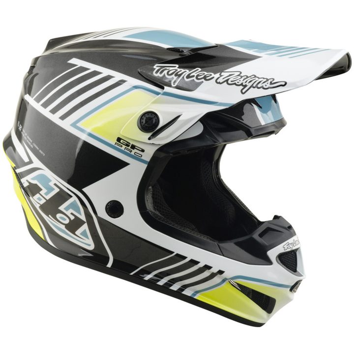 Crosshjälm Barn GP Pro Mips Segment Grå TROY LEE DESIGNS ym – bild 7