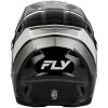 Crosshjälm Barn Kinetic Scrap Svart Grå Vit FLY RACING Ys – miniatyr 3