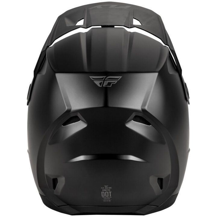 Crosshjälm Barn Kinetic Solid Matt Svart FLY RACING Ys – bild 2