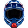 Crosshjälm Barn S-m3 Wurx Svart/blå/röd/vit ALPINESTARS Small – miniatyr 5