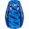 Crosshjälm Barn SM3 Falcon Blå Svart Vit ALPINESTARS(MX) s – miniatyr 3