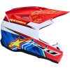 Crosshjälm Barn SM3 Falcon Röd Blå Vit ALPINESTARS(MX) s – miniatyr 4