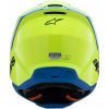 Crosshjälm Barn Supertech M3 Svart/blå/gul ALPINESTARS Small – miniatyr 4