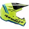 Crosshjälm Barn Supertech M3 Svart/blå/gul ALPINESTARS Small – miniatyr 5