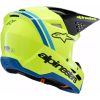 Crosshjälm Barn Supertech M3 Svart/blå/gul ALPINESTARS Small – miniatyr 7