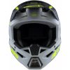 Crosshjälm Barn Supertech M3 Svart/grå/gul ALPINESTARS Small – miniatyr 4