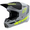 Crosshjälm Barn Supertech M3 Svart/grå/gul ALPINESTARS Small – miniatyr 1