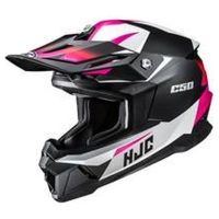 Crosshjälm C50 Slide Svart/Rosa HJC