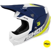 Crosshjälm Custom Blå Pearly Shot
