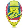 Crosshjälm F2 Carbon Mips Retrospec 2017 Röd/hi-vizion FLY RACING s – miniatyr 4