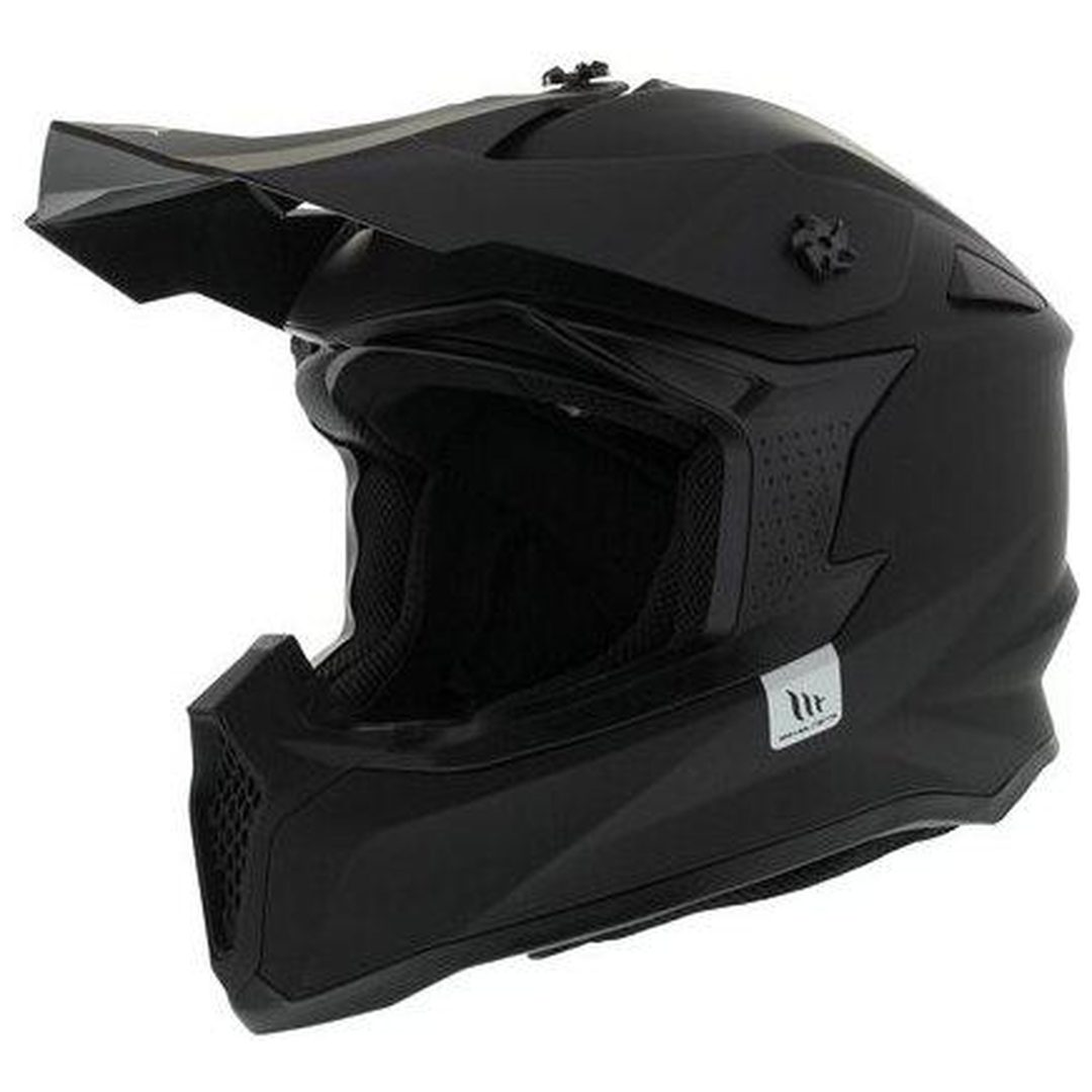 Crosshjälm Falcon S Svart Matt MT XS