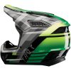 Crosshjälm Fleet Camber Grön Blank THOR XS – miniatyr 4
