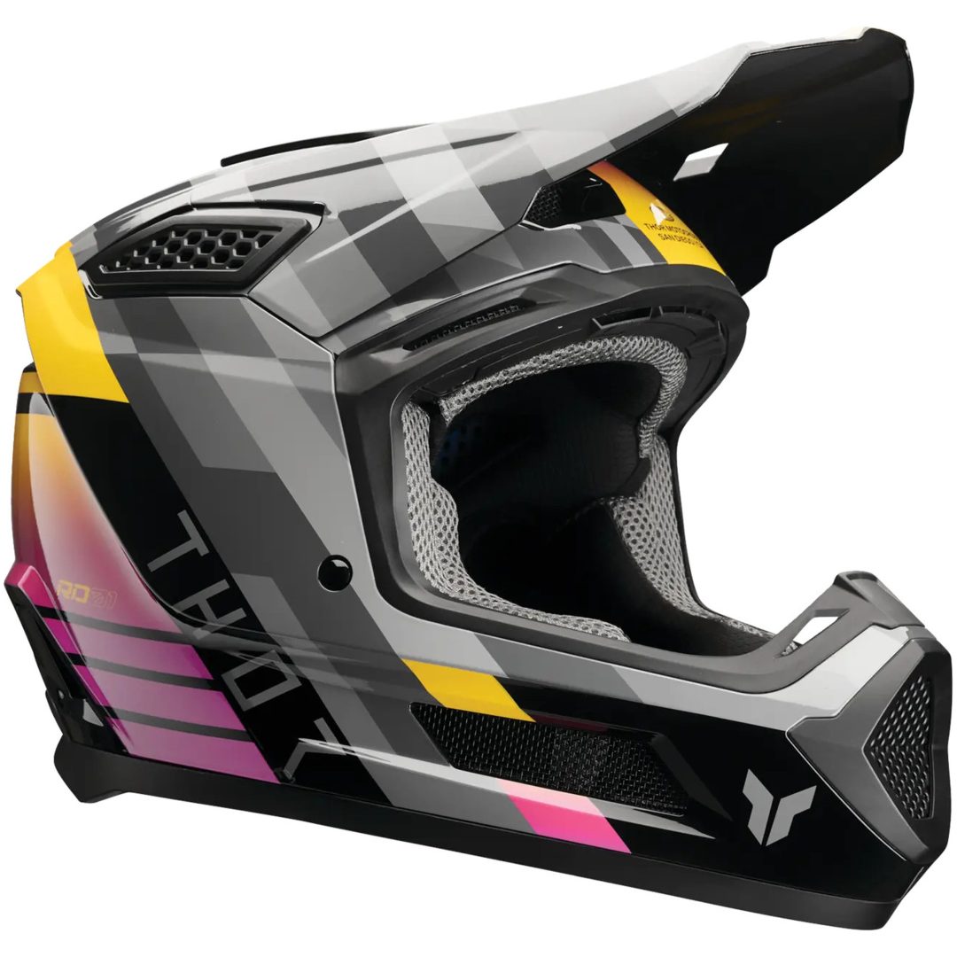 Crosshjälm Fleet Camber Magenta Blank THOR XS