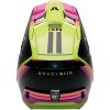 Crosshjälm Fleet Defy Svart Rosa Gul THOR s – miniatyr 4