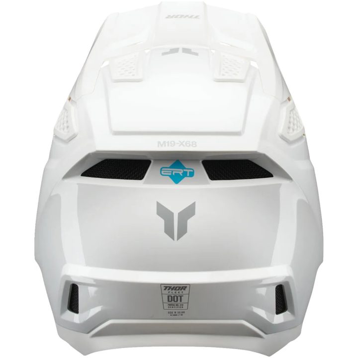 Crosshjälm Fleet Whiteout Vit Matt THOR XXL – bild 3